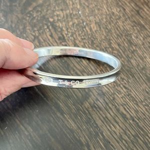 Tiffany & Company sterling bangle bracelet.